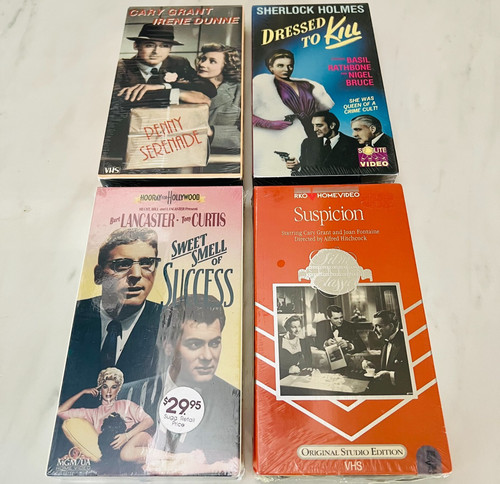 Sealed vhs classic mystery - vhs,