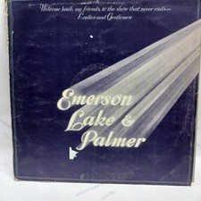 VINILE LP EMERSON LAKE PALMER WELCOME BACK MY FRIENDS ORIGINALE 1974
