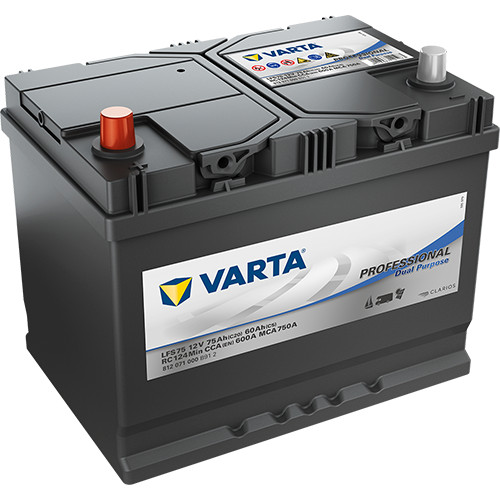 Batteria varta servizi camper - batteria,