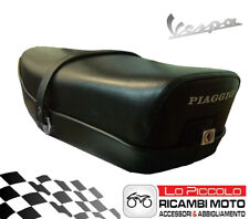 SELLA LUNGA CON SCRITTA PIAGGIO PER VESPA ET3 CON SERRATURA CHIAVE FONDO A MOLLE
