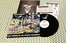 JELLO BIAFRA W/DOA Last Scream