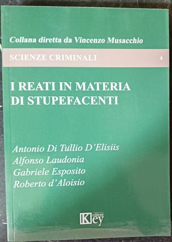 Libro scienze criminali i - criminali,