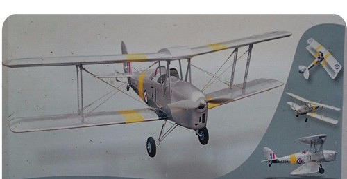 Havilland tigermoth bi - de-havilland, rc