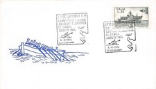 Marcofilia - Livorno - 1974 - Campionati Italiani Assoluti e Juniores di Canoa