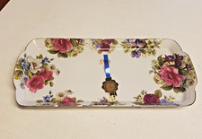 Grande vassoio svuota tasche in porcellana Originale Limoges Vintage decorato