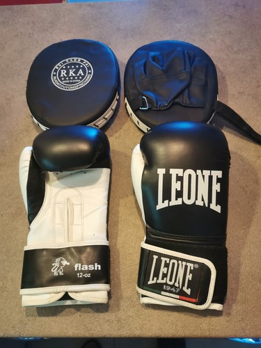 Guantoni boxe leone - guantoni,