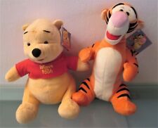 Lotto pupazzi Winnie The Pooh + Tigro Fisher Price 2005 - 30 cm/28 cm