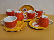 ORZORO NESTLE' SET CAFFE' PORCELLANA VINTAGE ORO DI NATURA CUCINA CASA TAVERNA