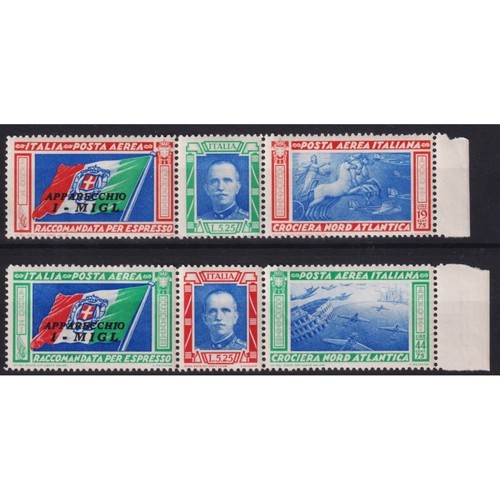 Regno 1933 trittici crociera - trittici,