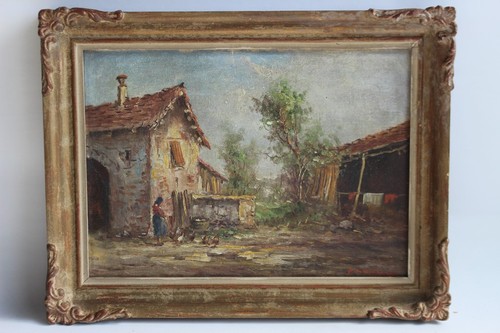 Quadro olio francesco - ad,