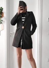 Cappottino corto nero - cappottino, donna