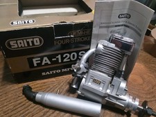 Saito FA-120S Hemi-Head Motore