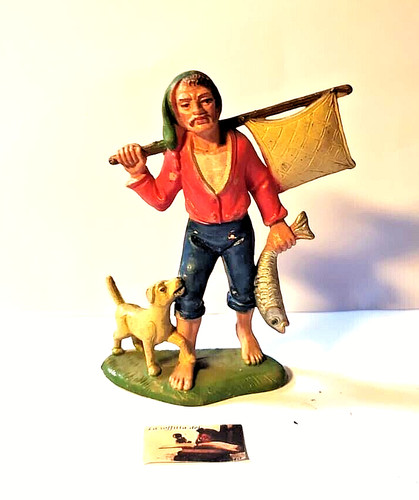 Pastore figurino per presepe - pastore,