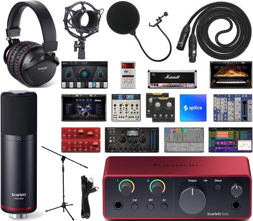 Focusrite scarlett solo studio - focusrite,