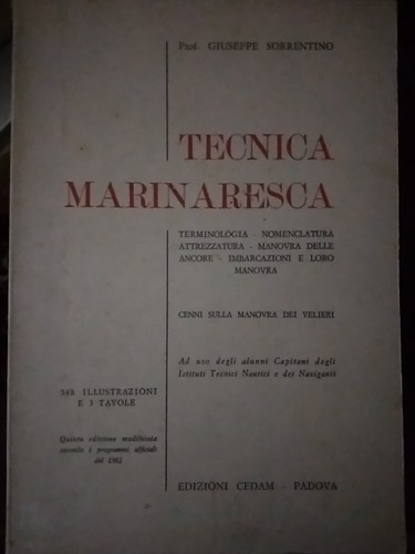 Sorrentino tecnica marinaresca - sorrentino,