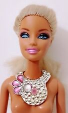 B035 - BARBIE JEWEL SECRETS 1986 mattel - collier collana - rosa
