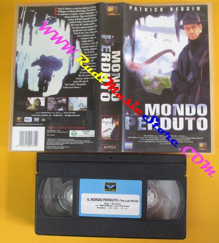 Vhs film mondo perduto 1999 - vhs, il