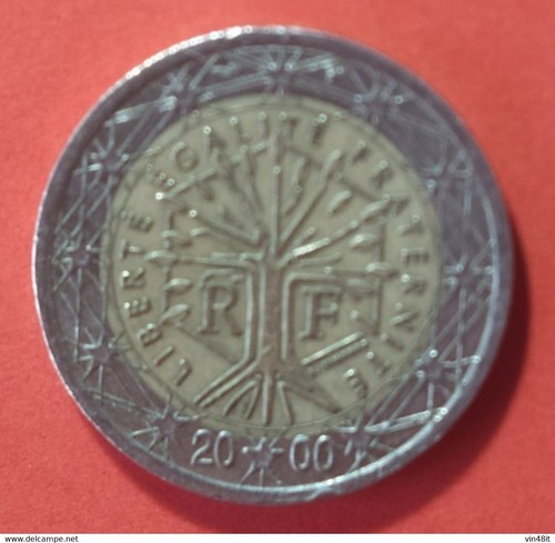 2000 francia moneta - ,