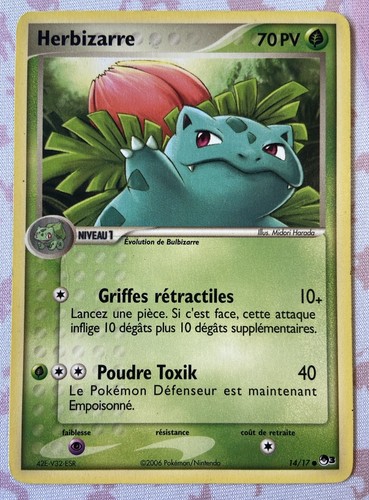 Carte pokemon herbizarre 17 - pokemon, 14/17