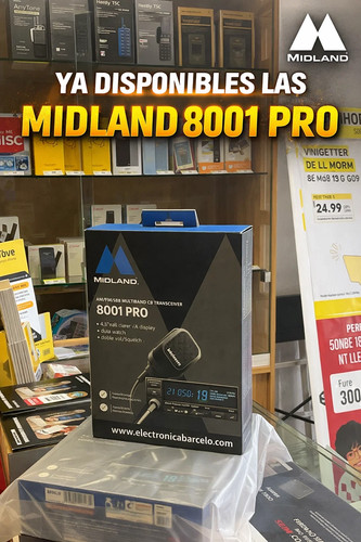 Midland 8001 pro transceptor - 8001,
