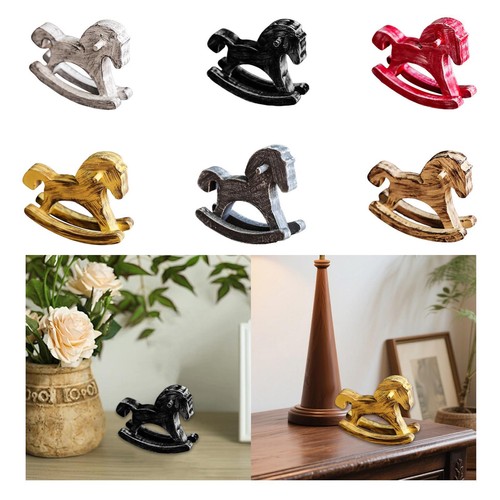 Cavallo dondolo legno - in,