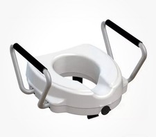 RIALZO WC CON BRACCIOLI ESTRAIBILI ALZAWATER DISABILI ANZIANI