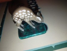 Statuina cerbiatto Lenci ceramica porcellana epoca 1950s