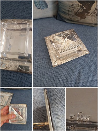Vintage scatola porta bon - vintage,