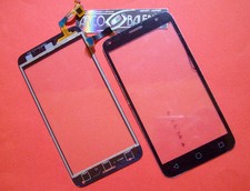 VETRO + TOUCH SCREEN per ALCATEL ONE TOUCH PIXI 4 OT-5010D NERO DISPLAY RICAMBIO