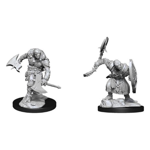 Unpainted miniature d - unpainted,