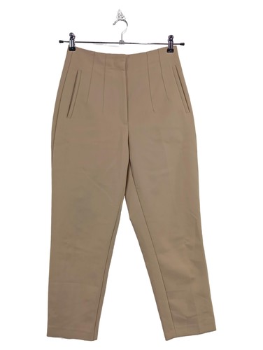 Zara pantaloni donna beige - zara,
