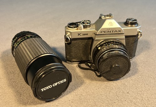 Asahi pentax k1000 fotocamera - pentax,