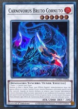 CARNOVORUS BRUTO CORNUTO Super Rara in Italiano DOOD-IT098 YUGIOH