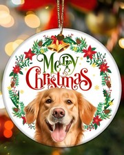 Golden Retriever Ornament for