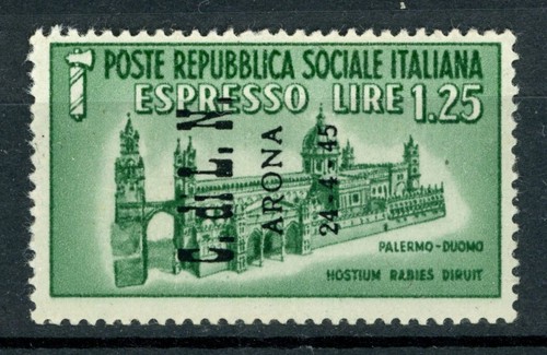 Italia emissioni 1945 - italia,, c.l.n.: