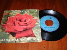 EL PASADOR - Amada mia, amore mio / Una Rosa - Disco 45 giri -NEW POLARIS 1977-