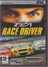 TOCA RACE DRIVER PC Retro Game ITA Pegi 12 Adesivi e Manuale SOLO DISCO 1 Ottimo