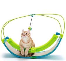 Amaca a Dondolo Tiragraffi Gioco a dondolo per gatto gatti con pallina.