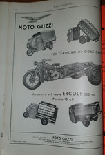MOTO GUZZI MOTOCARRO ERCOLINO