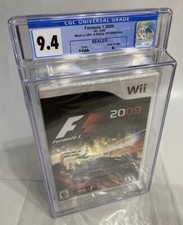 RARO SIGILLATO F1 Formula 1 2009 GameStop solo POP 2 CGC 9.4 B+ Nintendo Wii, 2009