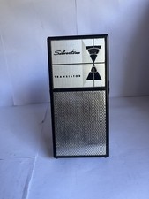 Radio A Transistor Vintage Silvertone Modello 9206 Retró