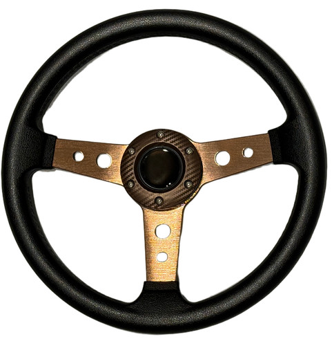 Volante sportivo rame nero - sportivo, c2