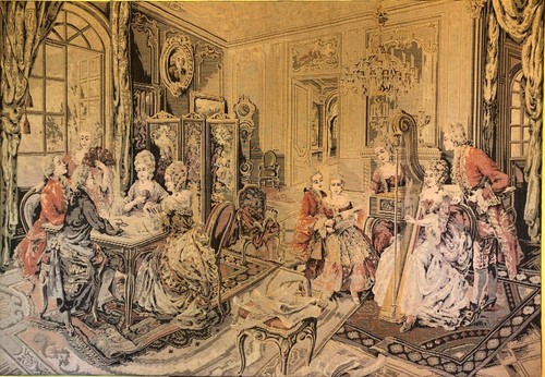 Arazzo ispirazione francese - , da
