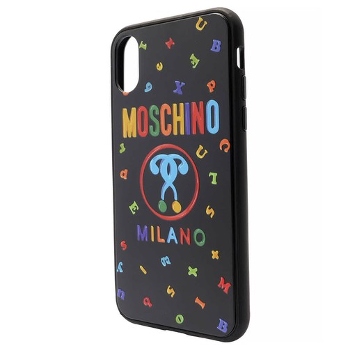 Custodia moschino logo lettera - logo,