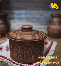 Pentola da cucina in argilla