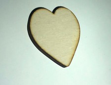 10 PZ Cuore  Legno