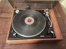 Lenco L75S Giradischi Puleggia Testina Shure Bello E Perfettamente Funzionante