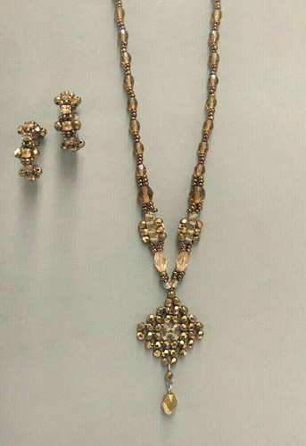 Collana orecchini traforati - collana, e
