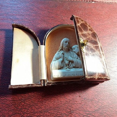 Trittico religioso antico