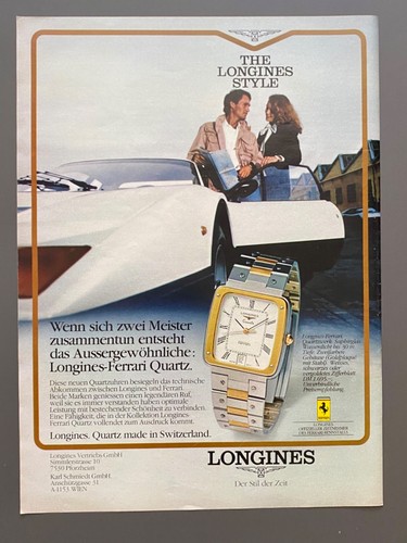 Longines ferrari 365 - 365, bb